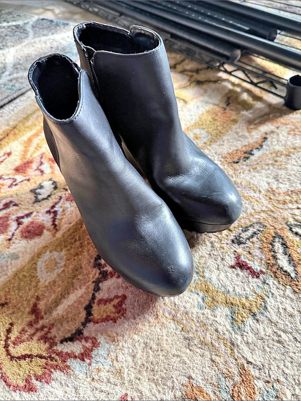ALDO Ankle Boots Black US 6.5 Good
